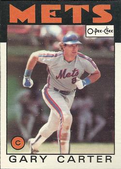 1986 O-Pee-Chee Baseball Cards 170     Gary Carter